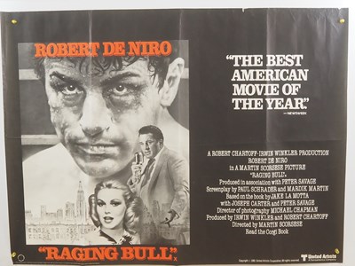 Lot 23 - RAGING BULL (1980) UK Quad film poster -...