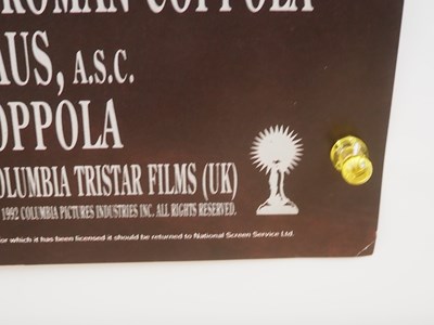 Lot 254 - BRAM STOKER'S DRACULA (1992) UK Quad film...