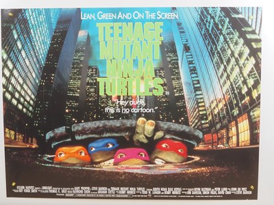 Lot 231 - TEENAGE MUTANT NINJA TURTLES (1990) - UK Quad...