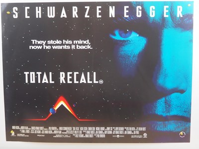 Lot 236 - TOTAL RECALL (1990) UK Quad film poster - rolled