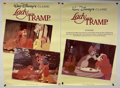 Lot 122 - LADY AND THE TRAMP (1955) A group of four...