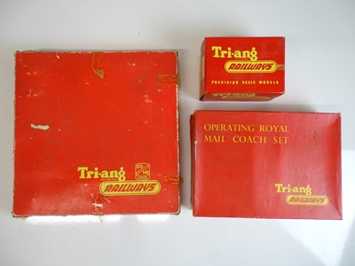 Lot 534 - OO SCALE MODEL RAILWAYS: A group of TRI-ANG...