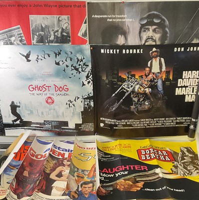 Lot 32 - A mixed group of Action film UK Quad posters...