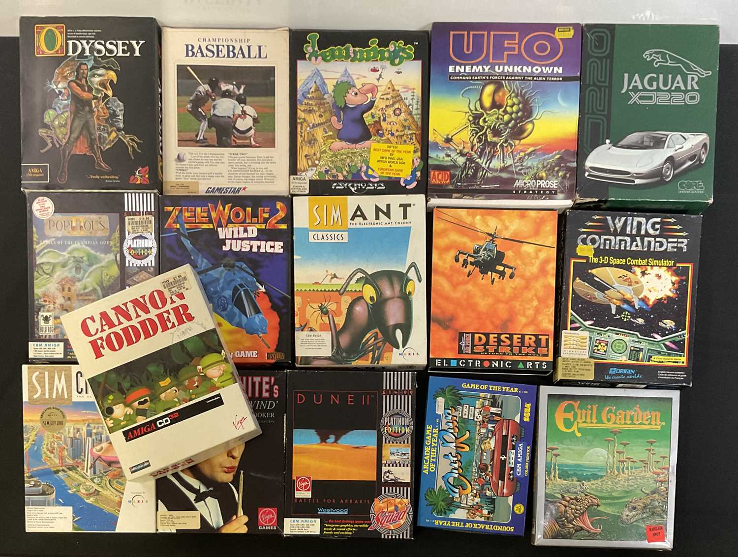 Lot of commodore Amiga store Computer games