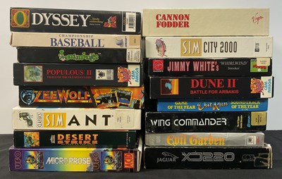 Lot 361 - A group of 15 boxed COMMODORE AMIGA video...