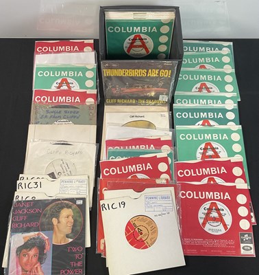 Lot 183 - A rare collection of 38 CLIFF RICHARD Demo 7"...