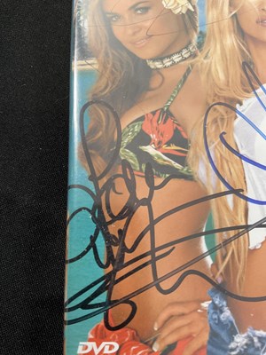 Lot 352 - BAYWATCH HAWAIIAN REUNION signed DVD case,...