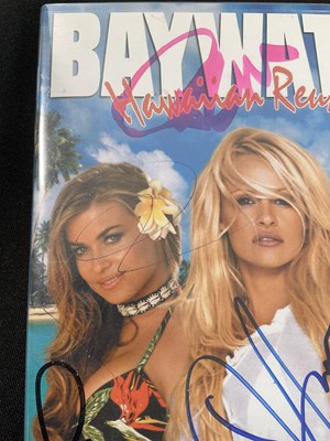 Lot 352 - BAYWATCH HAWAIIAN REUNION signed DVD case,...