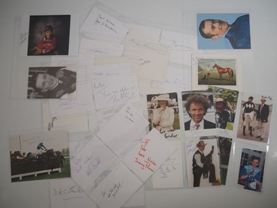 Lot 350 - A group of Jockey and Horse racing related...