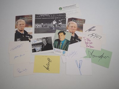 Lot 348 - A group of Footballer and commentator...