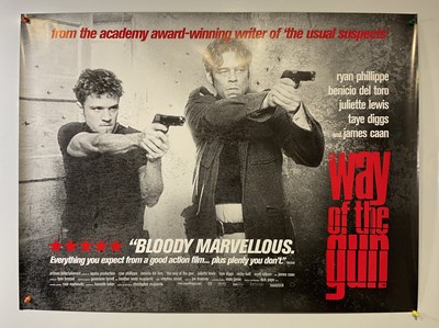 Lot 64 - A group of mixed crime / thriller UK Quad film...