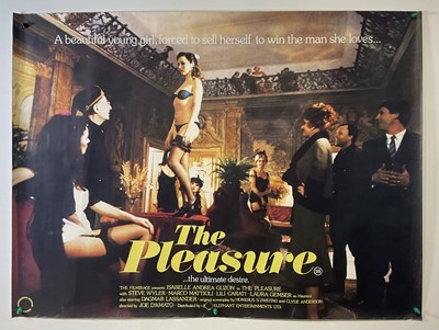 Lot 130 - A group of adult themed UK Quad film posters...