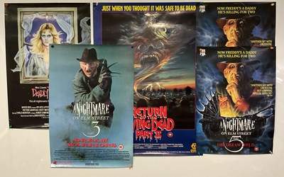 Lot 263 - A group of Horror video posters comprising of...