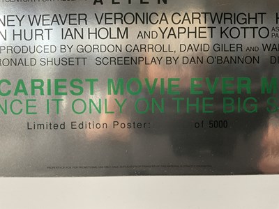 Lot 261 - ALIEN (1979) Directors Cut 2003 One Sheet...