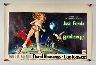 Lot 262 - BARBARELLA (1968) Belgian film poster, classic...