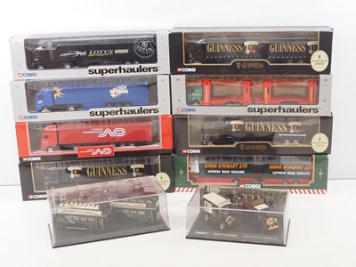 Lot 8 - A group of CORGI 1:64 scale Superhaulers...