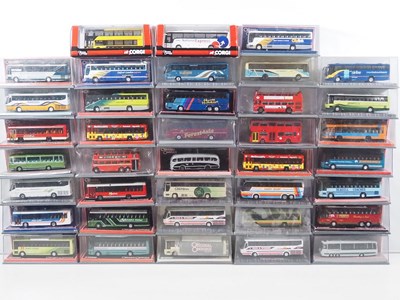 Lot 17 - A quantity of 1:76 scale diecast buses and...