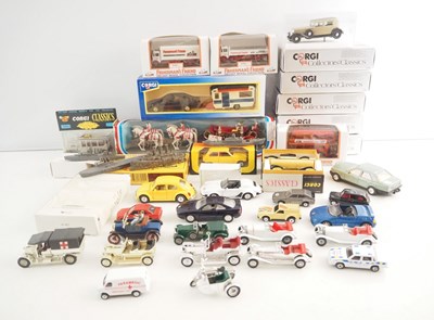 Lot 51 - A group of mixed boxed and unboxed diecast...