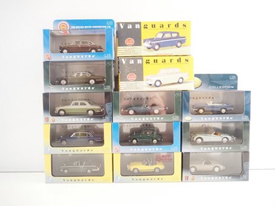 Lot 52 - A group of VANGUARDS 1:43 scale diecast cars -...