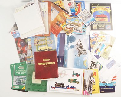 Lot 53 - A large quantity of diecast catalogues, books...