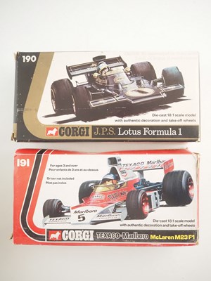 Lot 57 - A group of CORGI diecast Formula 1 racing cars...