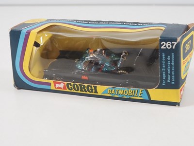 Lot 68 - A CORGI 267 Batmobile, 1970s issue in...