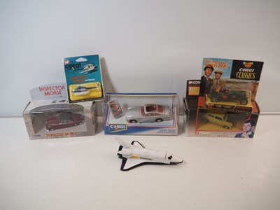 Lot 69 - A group of CORGI TV and film related diecast...