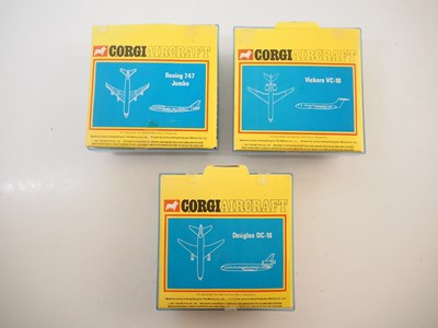 Lot 74 - A group of CORGI (Lintoy) diecast aircraft...