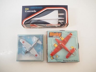 Lot 75 - A group of diecast aircraft comprising a CORGI...