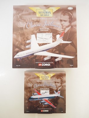 Lot 83 - A pair of CORGI Aviation Archive 1:144 scale...