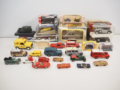 Lot 94 - A group of boxed and unboxed mixed diecast...