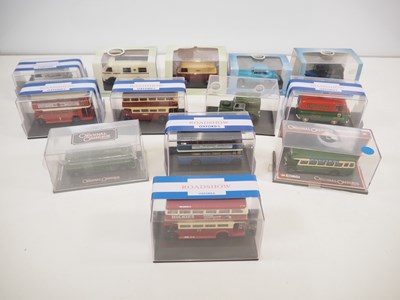 Lot 98 - A group of 1:76 and 1:43 scale cars, vans and...