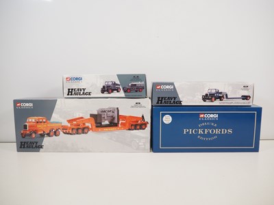 Lot 102 - A group of CORGI Heavy Haulage sets together...