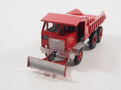 Lot 119 - A DINKY 959 FODEN DUMP TRUCK, red body, silver...