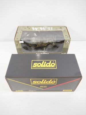 Lot 133 - A mixed group of large scale lorries and vans...