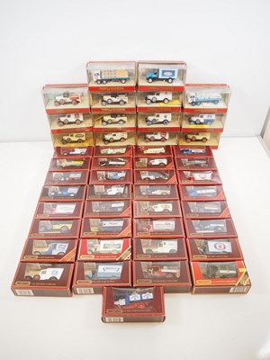 Lot 138 - A group of MATCHBOX Models of Yesteryear vans,...