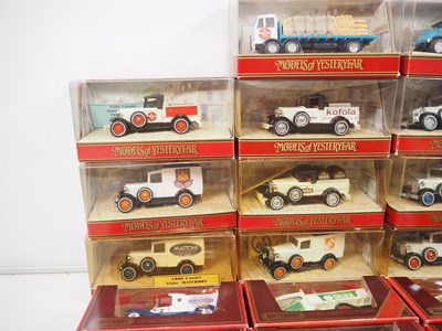 Lot 138 - A group of MATCHBOX Models of Yesteryear vans,...