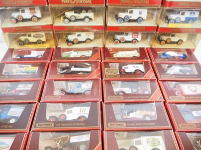 Lot 138 - A group of MATCHBOX Models of Yesteryear vans,...