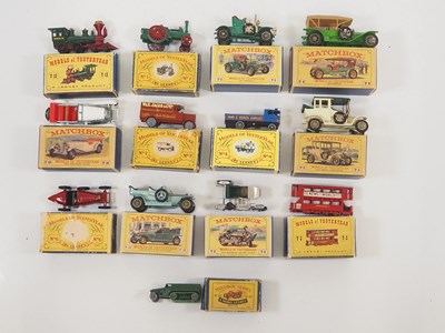 Lot 142 - A group of MATCHBOX diecast vehicles...