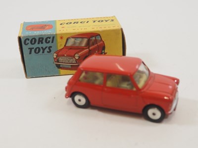 Lot 146 - A CORGI 225 Austin Seven car in red - G/VG in...