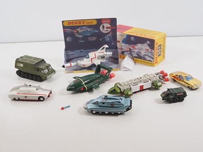 Lot 154 - A group of unboxed Gerry Anderson related...