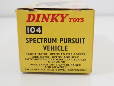Lot 157 - A DINKY 104 diecast 'Gerry Anderson's Captain...