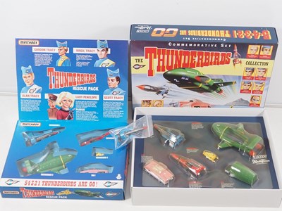 Lot 173 - A pair of MATCHBOX Thunderbirds vehicle packs...