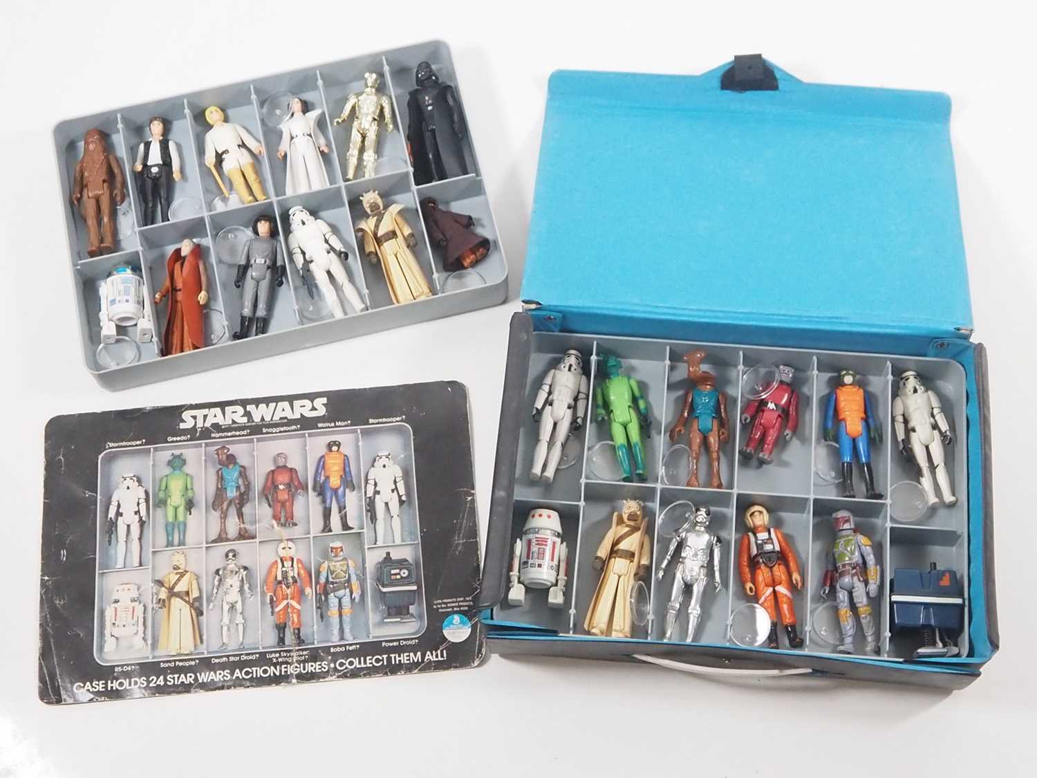 Lot 183 - STAR WARS: Mini-Action Figure Collector's Case...