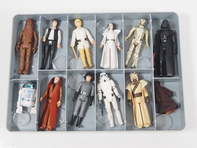 Lot 183 - STAR WARS: Mini-Action Figure Collector's Case...