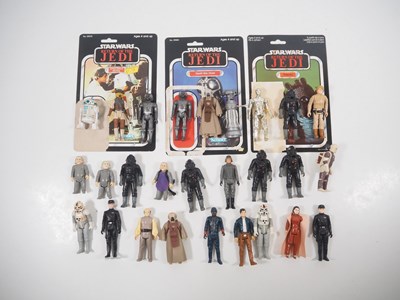 Lot 207 - STAR WARS: A large group of loose Kenner /...