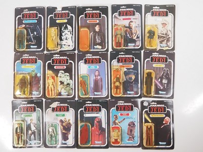 Lot 221 - STAR WARS: A selection of Kenner Return of the...