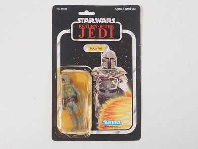 Lot 222 - STAR WARS: A Kenner Return of the Jedi 65 back...