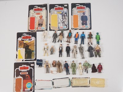 Lot 226 - STAR WARS: A large group of loose Kenner /...