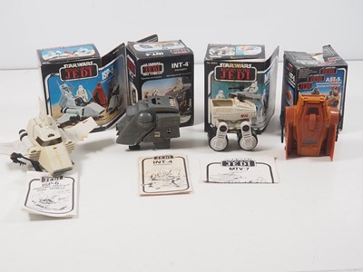 Lot 229 - STAR WARS: A group of Return of the Jedi Mini...